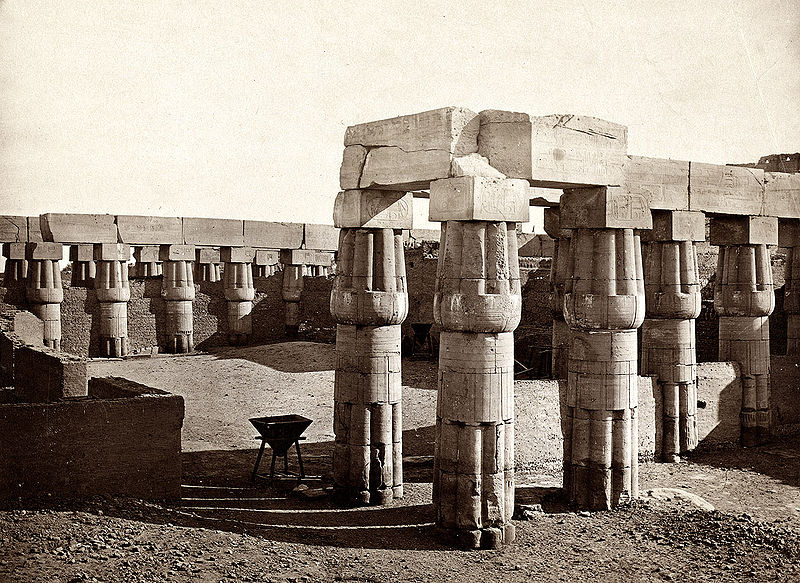 Луксор. Египет. Колонный зал Луксорского храма