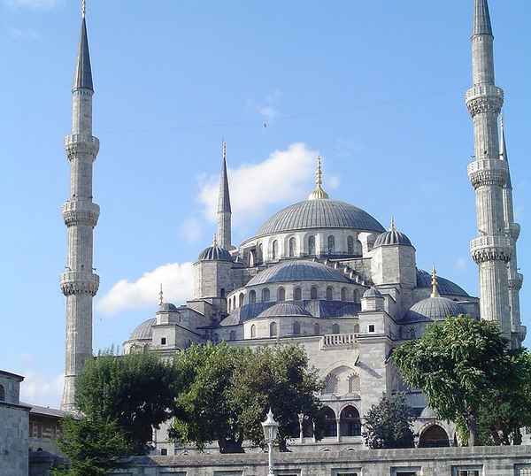 Голубая мечеть в Стамбуле, Турции