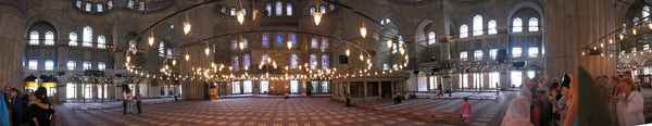 интерьер Голубой мечети 
